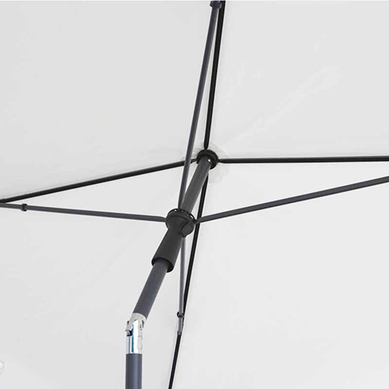 틸트 gp1902가있는 강철 사각형 우산