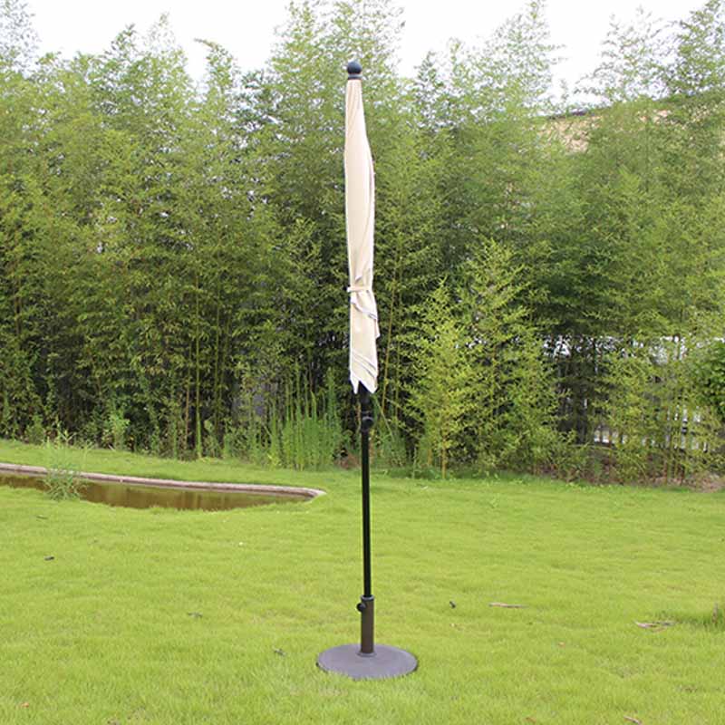 틸트 gp1902-2가있는 강철 사각형 우산